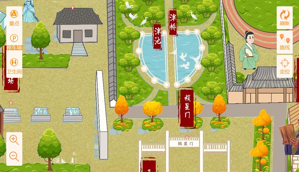 石拐手绘地图景区语音讲解导览系统：智慧景区建设的基石